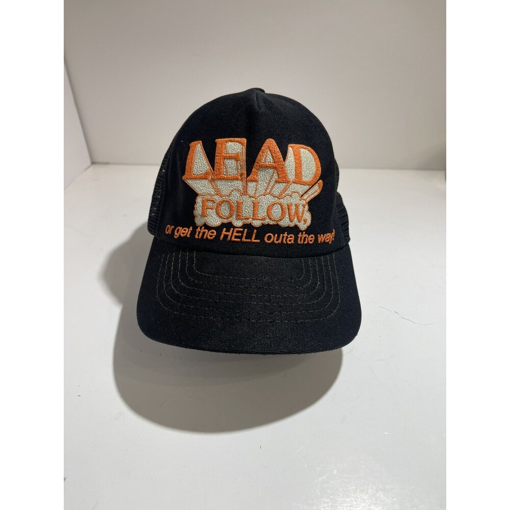God Faith Lead Follow Vintage  Jesus SnapBack